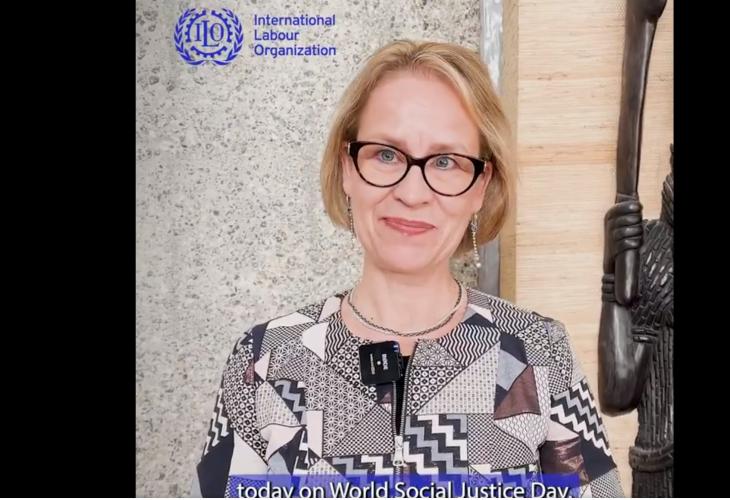 Mia Seppo on World Day of Social Justice 2023 Mia Seppo on World Day of Social Justice 2023