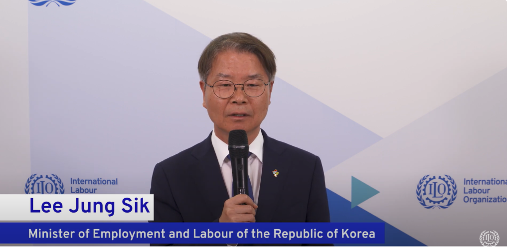 Video thumbnail Korea.png A message from Minister Lee Jung Sik