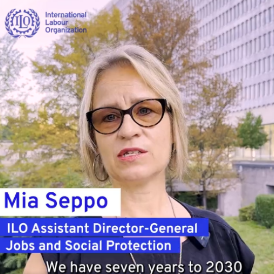 Mia Seppo, ILO Assistant Director-General 