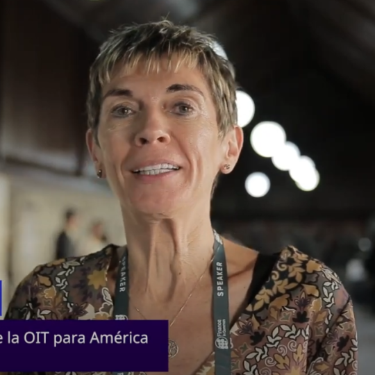 Claudia Coenjaerts, ILO Regional Director for Latin America and the Caribbean