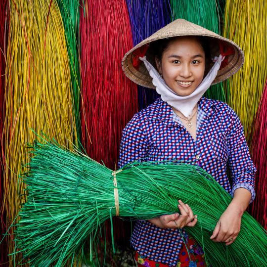 Portrait photo women Viet Nam