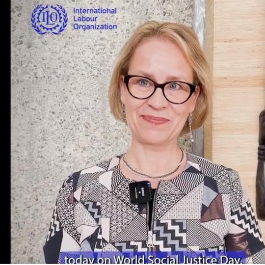 Mia Seppo on World Day of Social Justice 2023