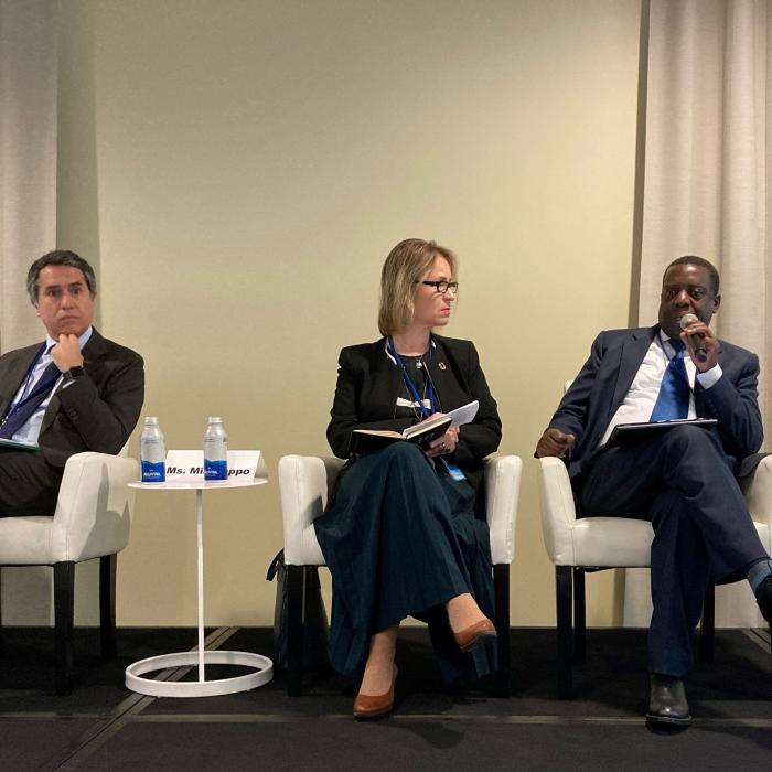 Speakers in the Policy and Financing Dialogue Event