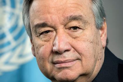 Revised image of UN Secretary-General Antonio Guterres