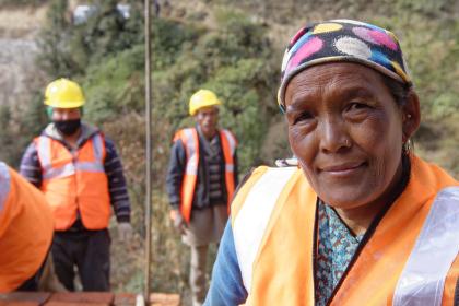 ILO image on decent work