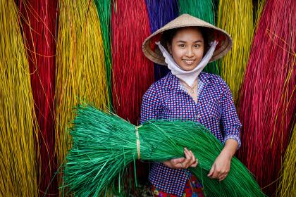 Portrait photo women Viet Nam