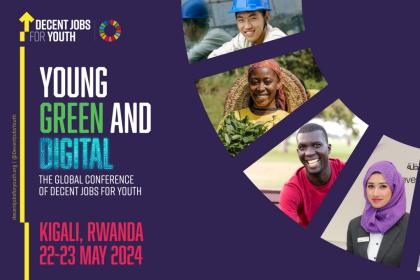 2024 Decent Jobs for Youth conference visual