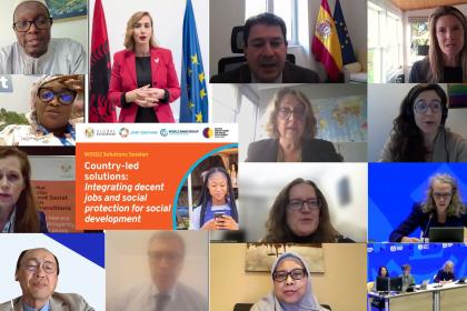 Collage of WSSD2 panel