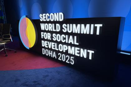 World Summit for Social Development branding
