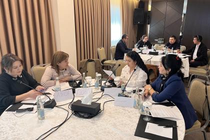 People sitting for a group discussion 