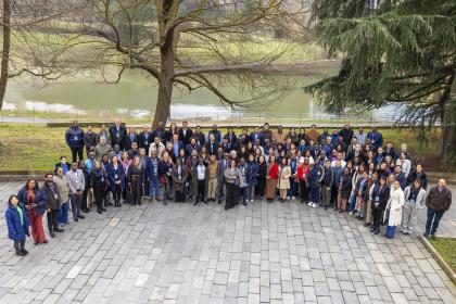 Group photo of the training