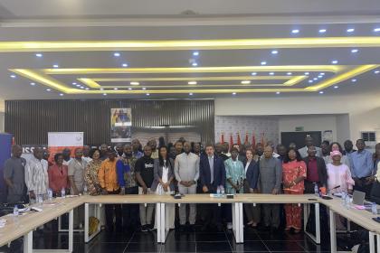 Group photo of the entire meeting
