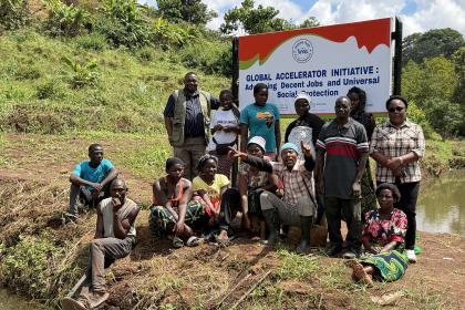 Group photo of the cooperative members