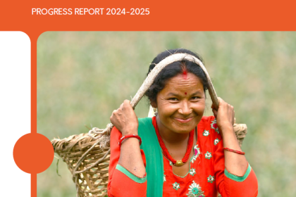 Cover image with a woman smiling