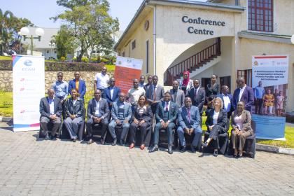 Group photo of women and men