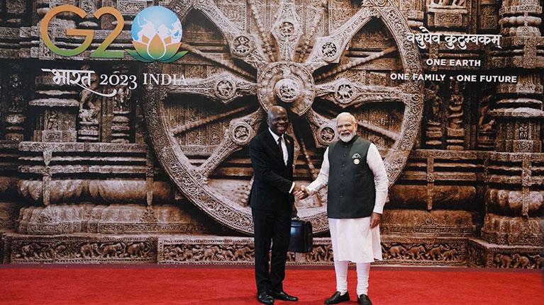 ILO Director-General, Gilbert F. Houngbo, welcomed the G20 Leaders’ support for the UN Global Accelerator on Jobs and Social Protection for Just Transitions
