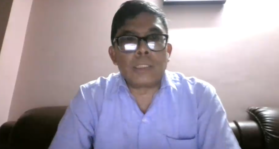 Man sitting in the office
