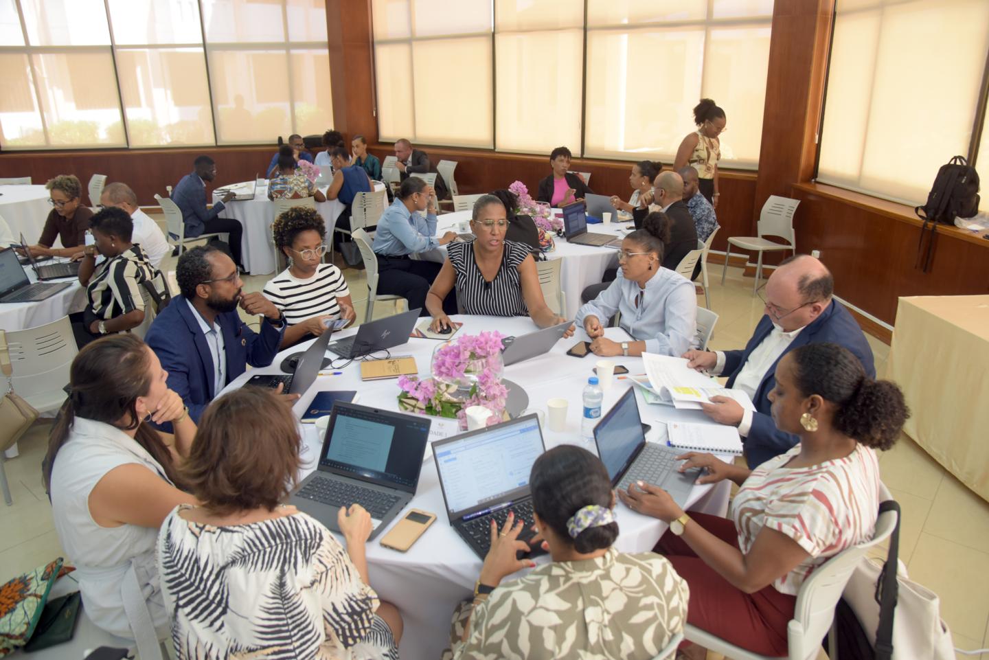 Group of people sitting