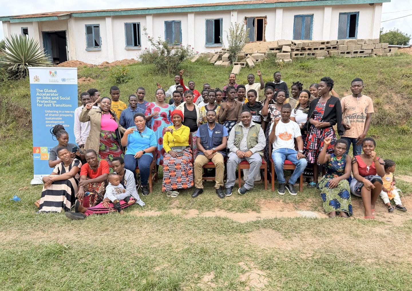 Women and men in rural Africa 