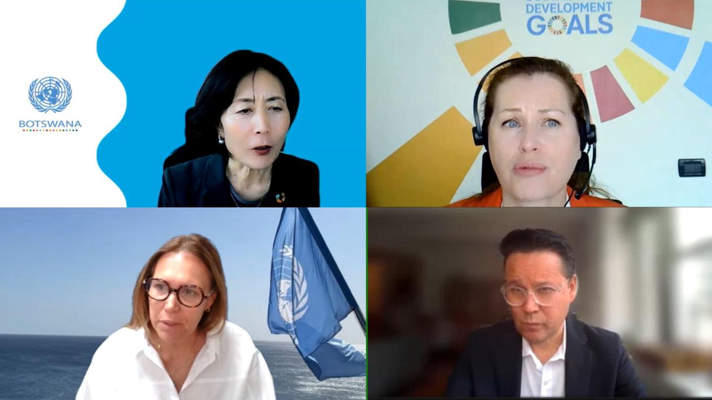 Panellists from the webinar