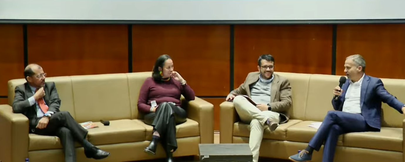 Panel at the launch event
