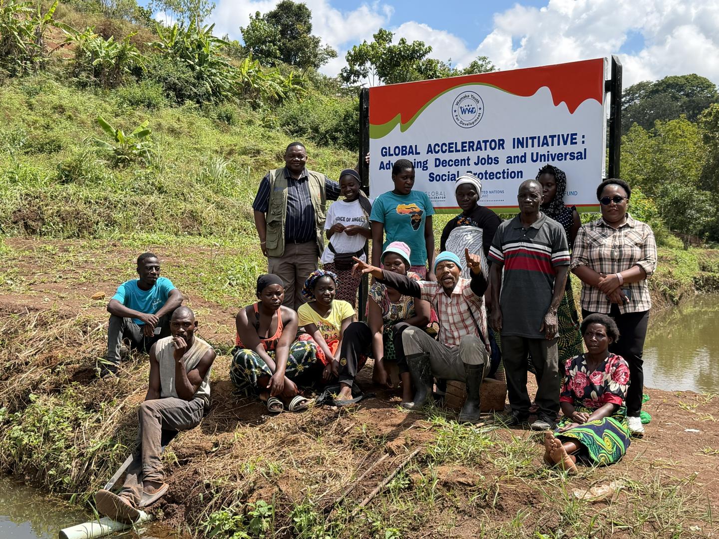 Group photo of the cooperative members