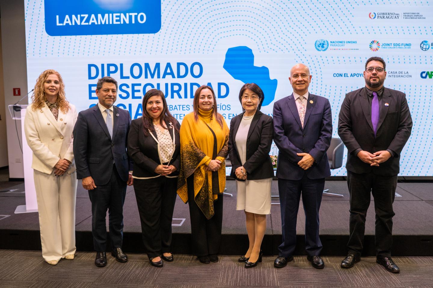 The high-level panel attendees