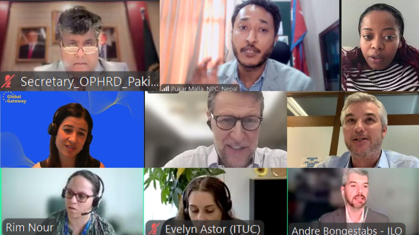 Collage of participants
