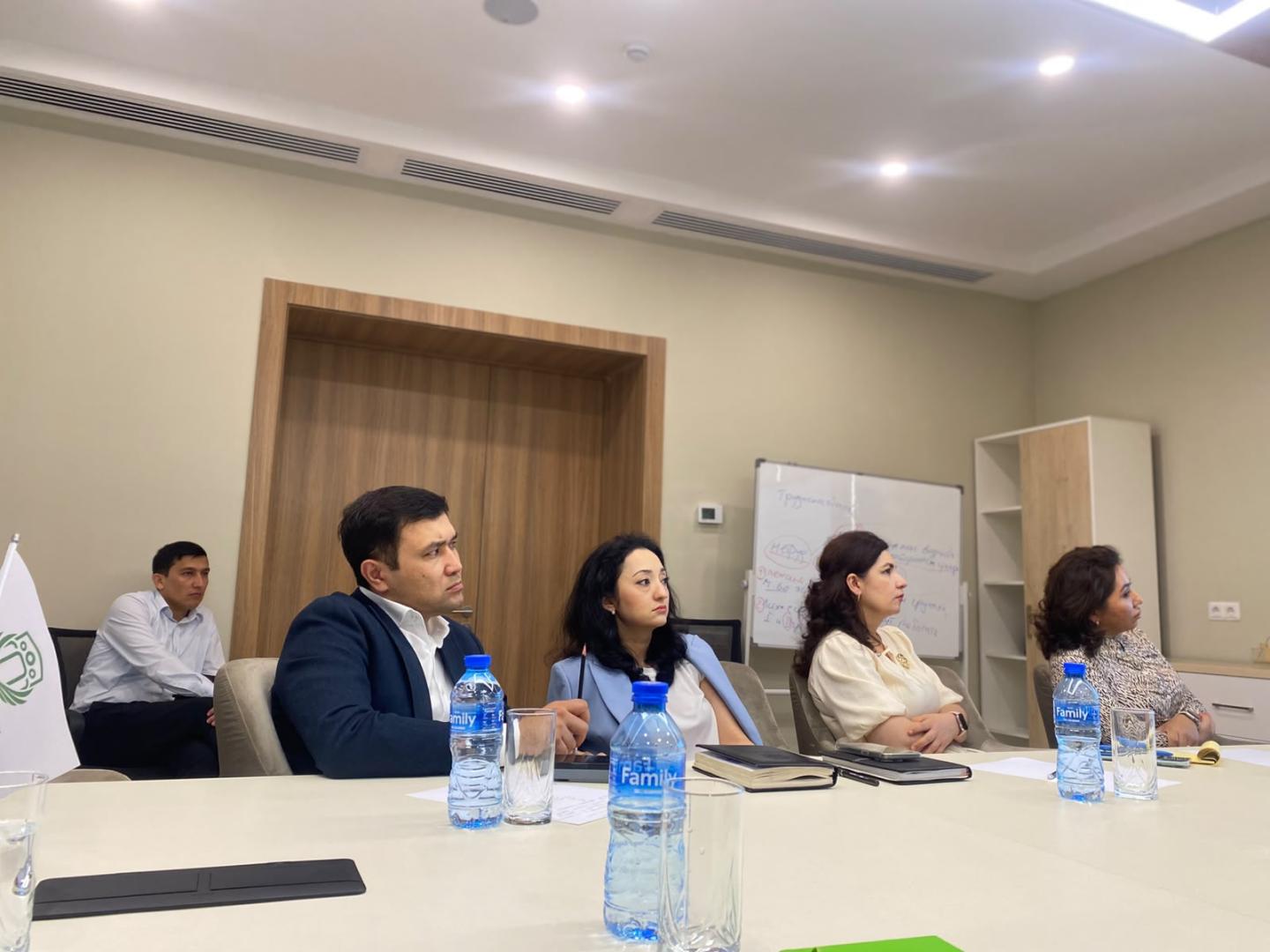 Participants in a workshop